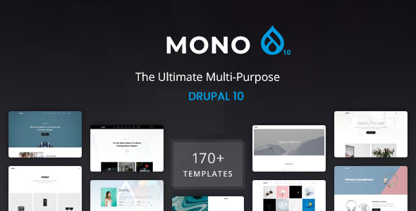 Mono - Multi-Purpose HTML 5 Drupal 10 Theme
